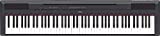 Yamaha P115 Piano digital de acción contrapesada de 88 teclas con pedal de sostenido, negro