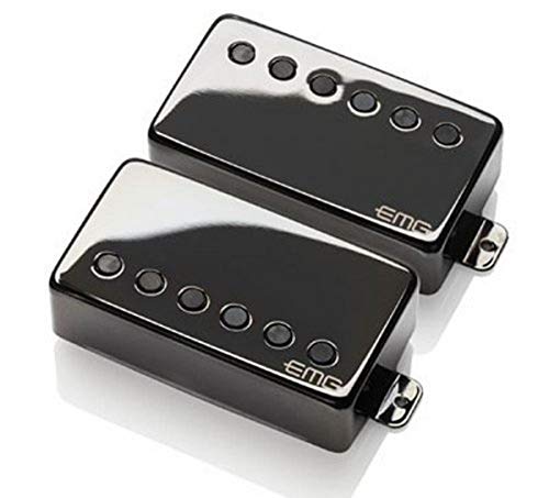 EMG JH James Hetfield Signature - Juego de pastillas para guitarra, color negro cromado