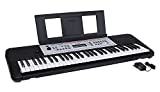 Teclado portátil YAMAHA YPT260 de 61 teclas con adaptador de corriente (exclusivo de Amazon)