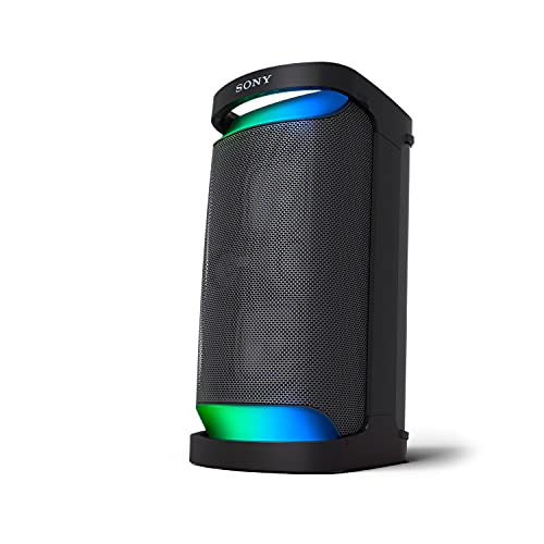 Sony SRS-XP500 X-Series Wireless Portable-Bluetooth-Karaoke Party-Speaker IPX4 resistente a salpicaduras con batería de 20 horas