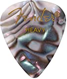 Fender 351 Shape Premium Picks (paquete de 12) para guitarra eléctrica, guitarra acústica, mandolina y bajo