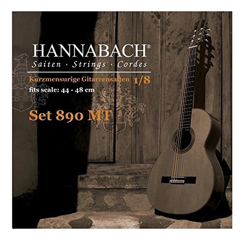 Hannabach 653059 Serie 890 Duel 44-48cm Cuerdas para Guitarra Clásica Infantil 1/8