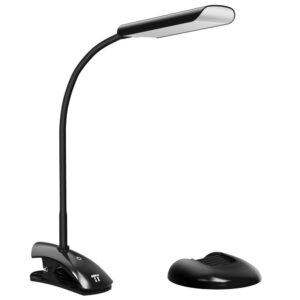 Luz de lectura, lámparas de escritorio LED regulables con luz de clip TaoTronics