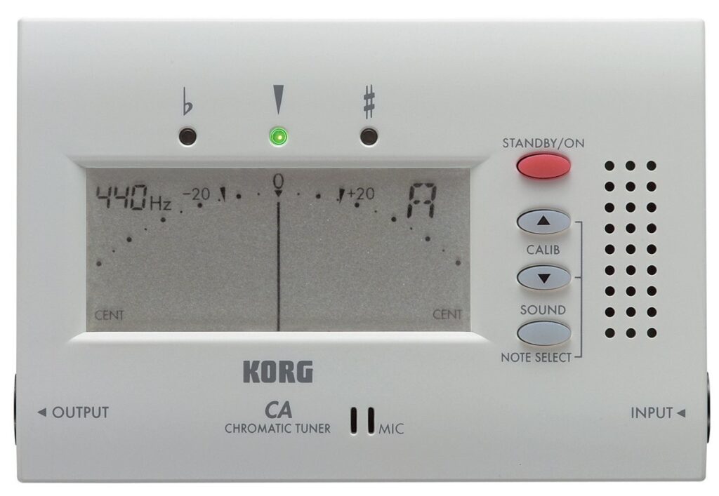 Sintonizador cromático automático de pantalla grande Korg CA40