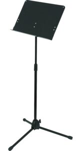 Musician's Gear - Atril plegable de alta resistencia, color negro