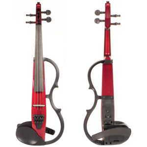 Yamaha SV-130 Concert Select Silent Electric Candy Apple Red 4/4 Violín