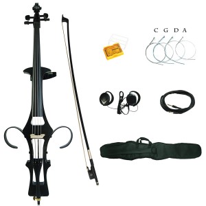 Violonchelo eléctrico de madera maciza de colores Kinglos 4/4