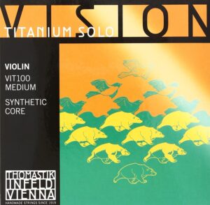 Cuerdas para violín Thomastik-Infeld VIT100 Vision Titanium Solo