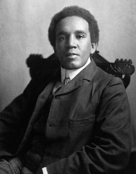Una foto de Samuel Coleridge Taylor, un compositor negro