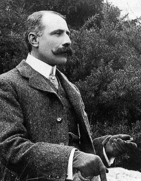 Una imagen de Sir Edward W. Elgar, uno de los mejores compositores del siglo XX.