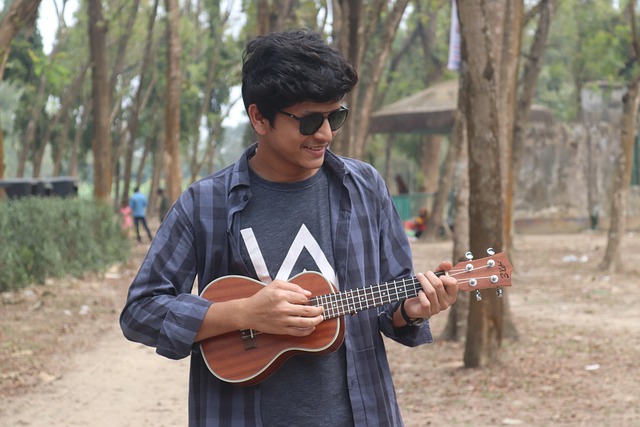 campamento de ukelele