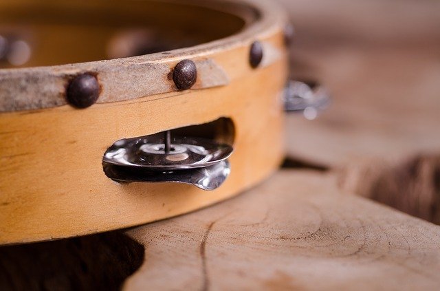 Pandereta - instrumentos de camping