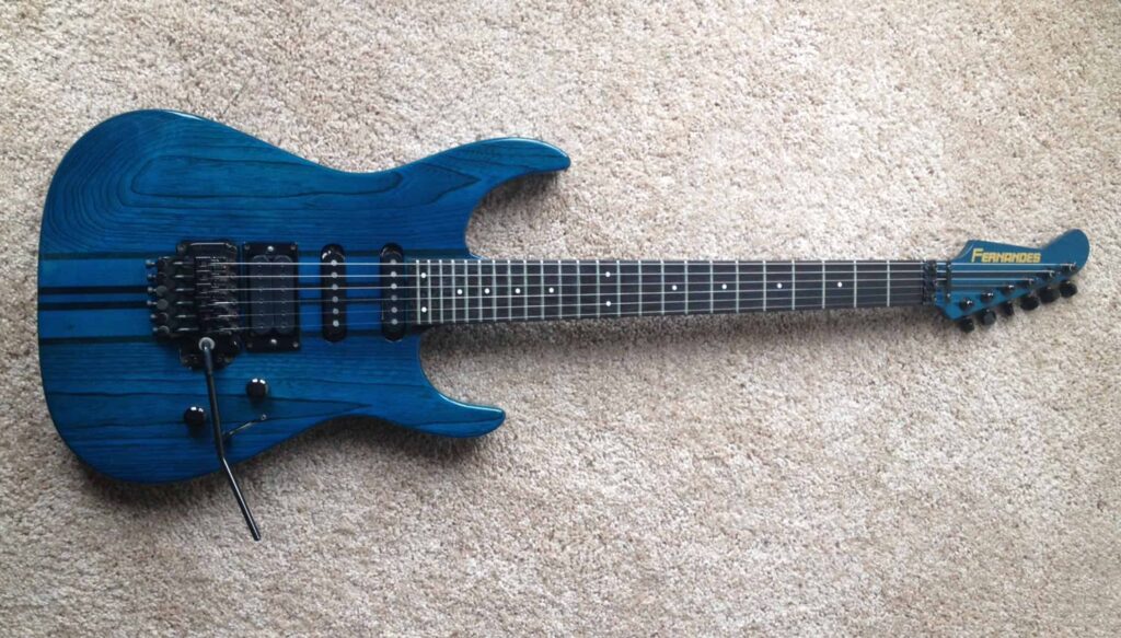 guitarra fernandes