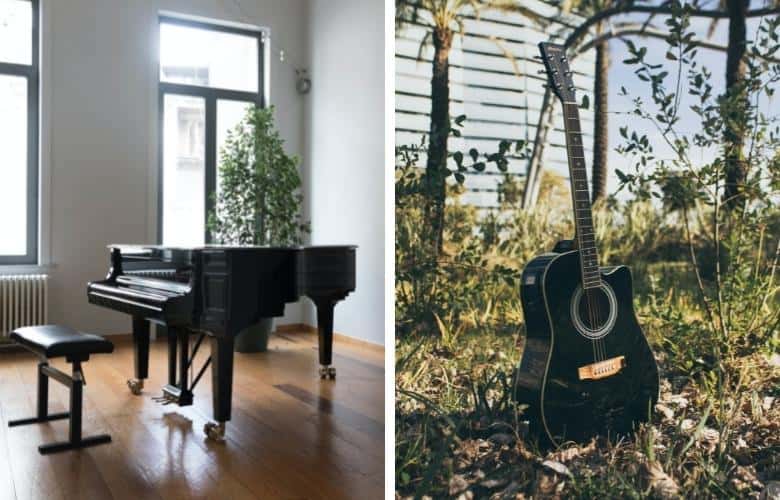 piano y guitarra