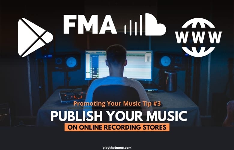 Publica tu música en tiendas de música en línea
