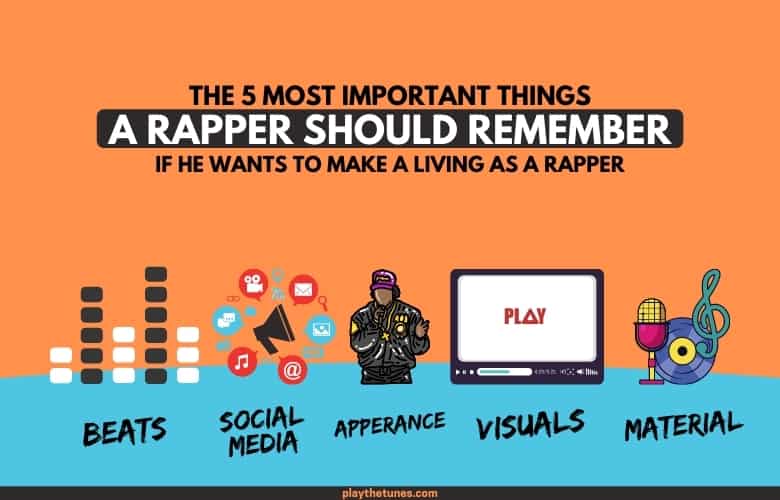 Las 5 cosas más importantes que un rapero debe recordar si quiere ganarse la vida como rapero