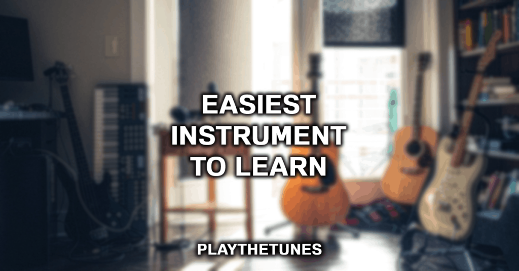 instrumento más fácil de aprender