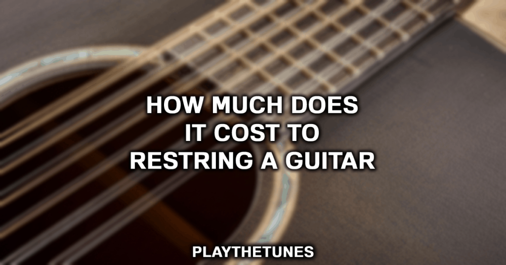 cuanto cuesta encordar una guitarra