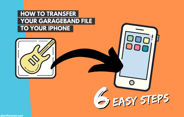 cómo transferir tu archivo de Garageband a tu iPhone