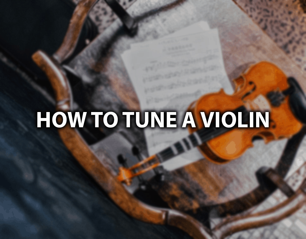 como afinar un violin