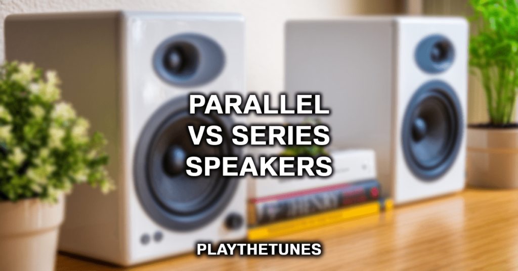 altavoces paralelos vs serie