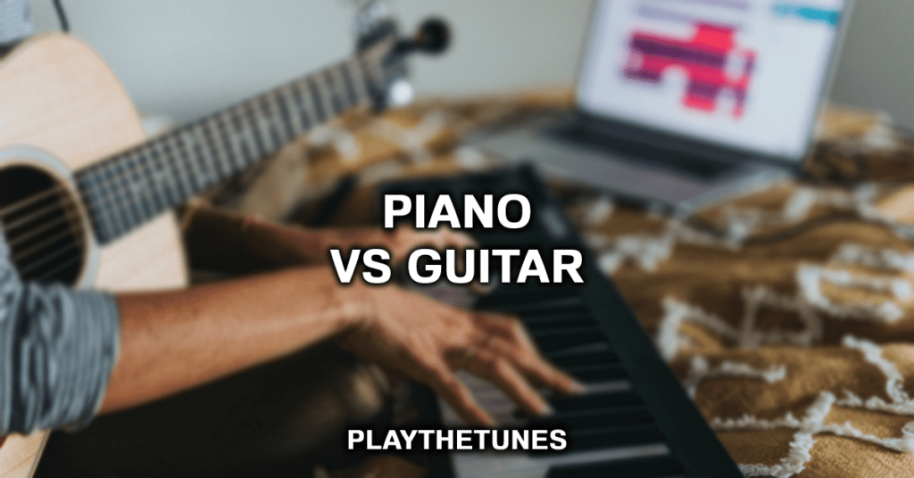 piano vs guitarra