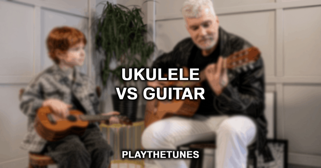 ukelele vs guitarra