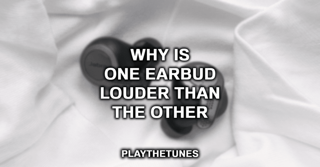 ¿Por qué un auricular suena más fuerte que el otro?
